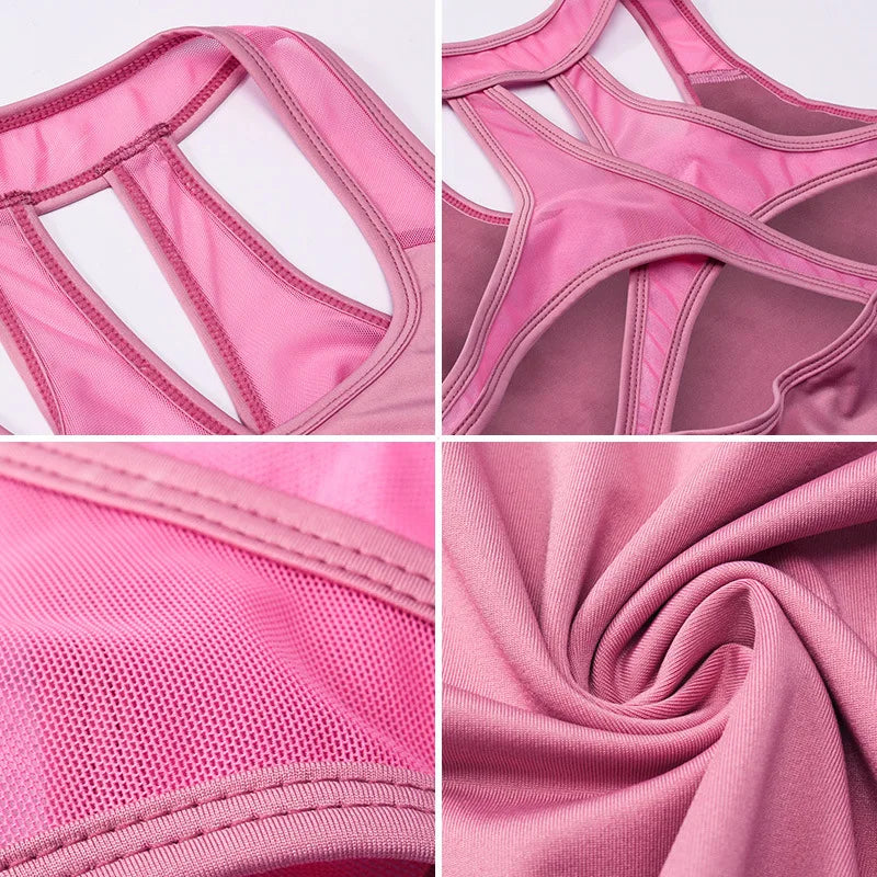 Women Yoga Vest Sexy Back Hollow Gym Sleeveless Shirt Fitness Sport Tops Quick Dry Breathable Pilate Running Singlet Custom Logo