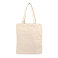 Creamy White Plain Shopping Shoulder Tote High Capacity Environmental Friendly Shopper Bags Cotton Canvas Bag Handbags Gifts