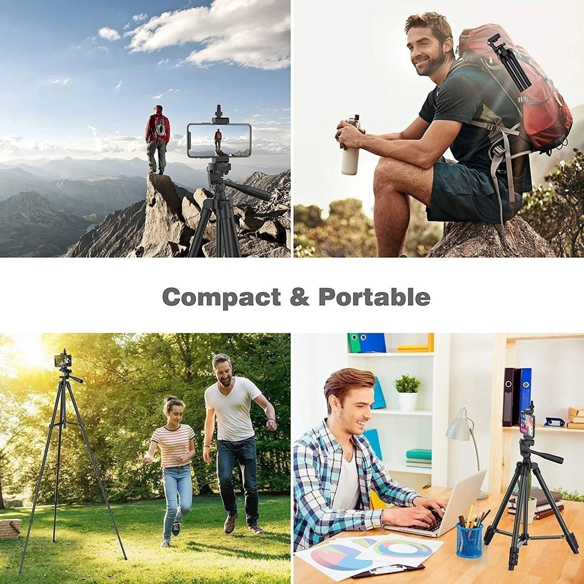 Phone Live Tripod Universal Camera Flexible Tripod Stand Phone Holder Lightweight Photography Accessories For Phone DSLR Camera