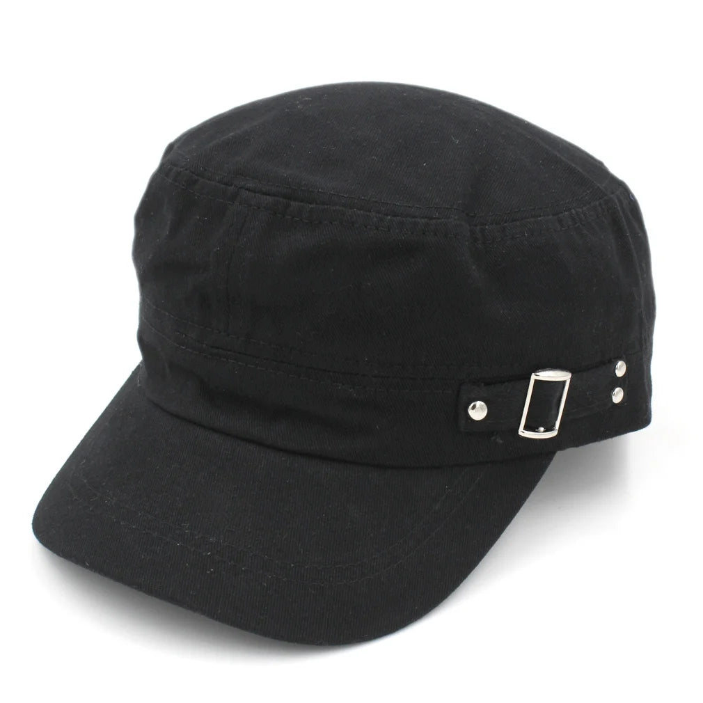 Classic Men'S Women'S Army Cap Cadet Military Patrol Hat Golf Trucker Caps Driving Travel Fishing Hats Outdoor Adjustable