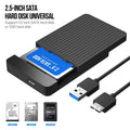 NEW HDD Case External Enclosure for 2.5" SATA SSD HDD Hard Disk Drive SATA to USB 3.0 Case HD Micro to USB Cable For PC Notebook