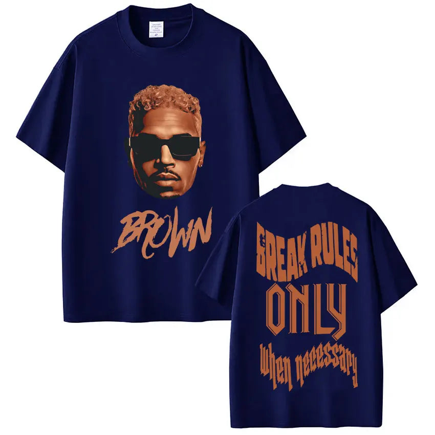 Rapper Chris Brown Usher Raymond 2026 Tour T Shirt Men Women