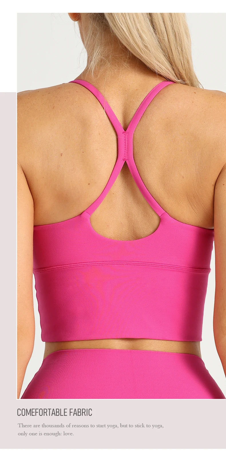 Woman Yoga Sports Bras Beauty Back Sexy Breathable Comfortable Sports Vest Fitness Workout Running Cycling Yoga Tight Crop Tops