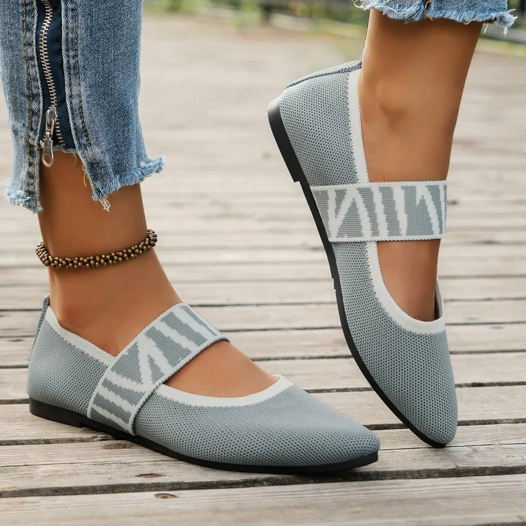 Women Flat Shoes Summer New Fashion Designer Loafers Comfortable Non-Slip Flat Shoes for Women Daily Casual Low-top Sneakers