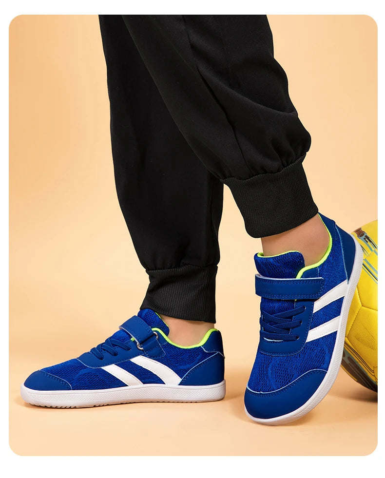 Wide Barefoot Shoes For Small/Large/Children/Simple Sports Shoes For Boys/Girls/Splay Natural/Light Sports Shoes For Girls Boys