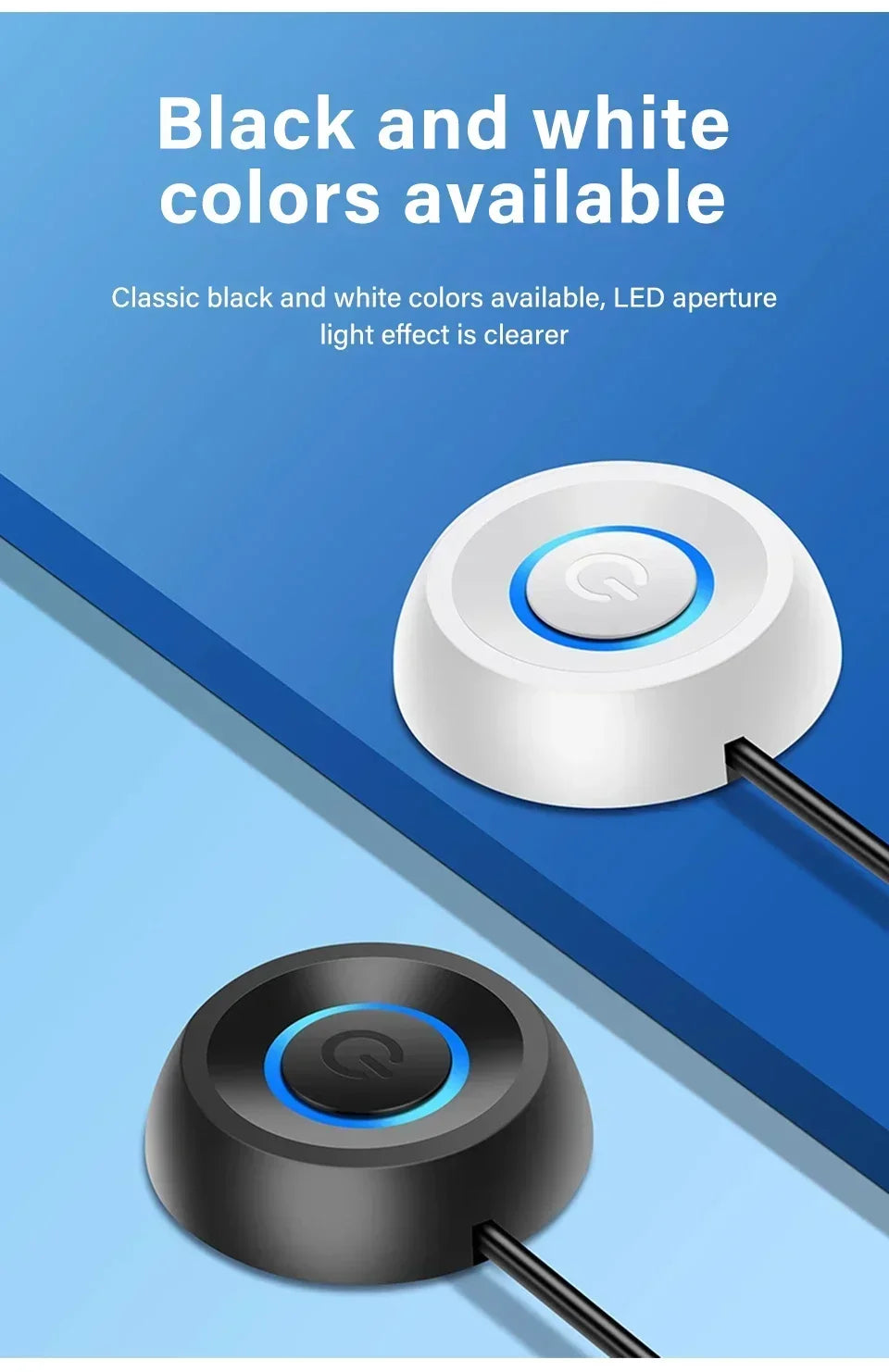 1.8M Computer Desktop Key Switch Desktop Host External Start Power On/Off Button Extension Cable Startup Switch For Home Office