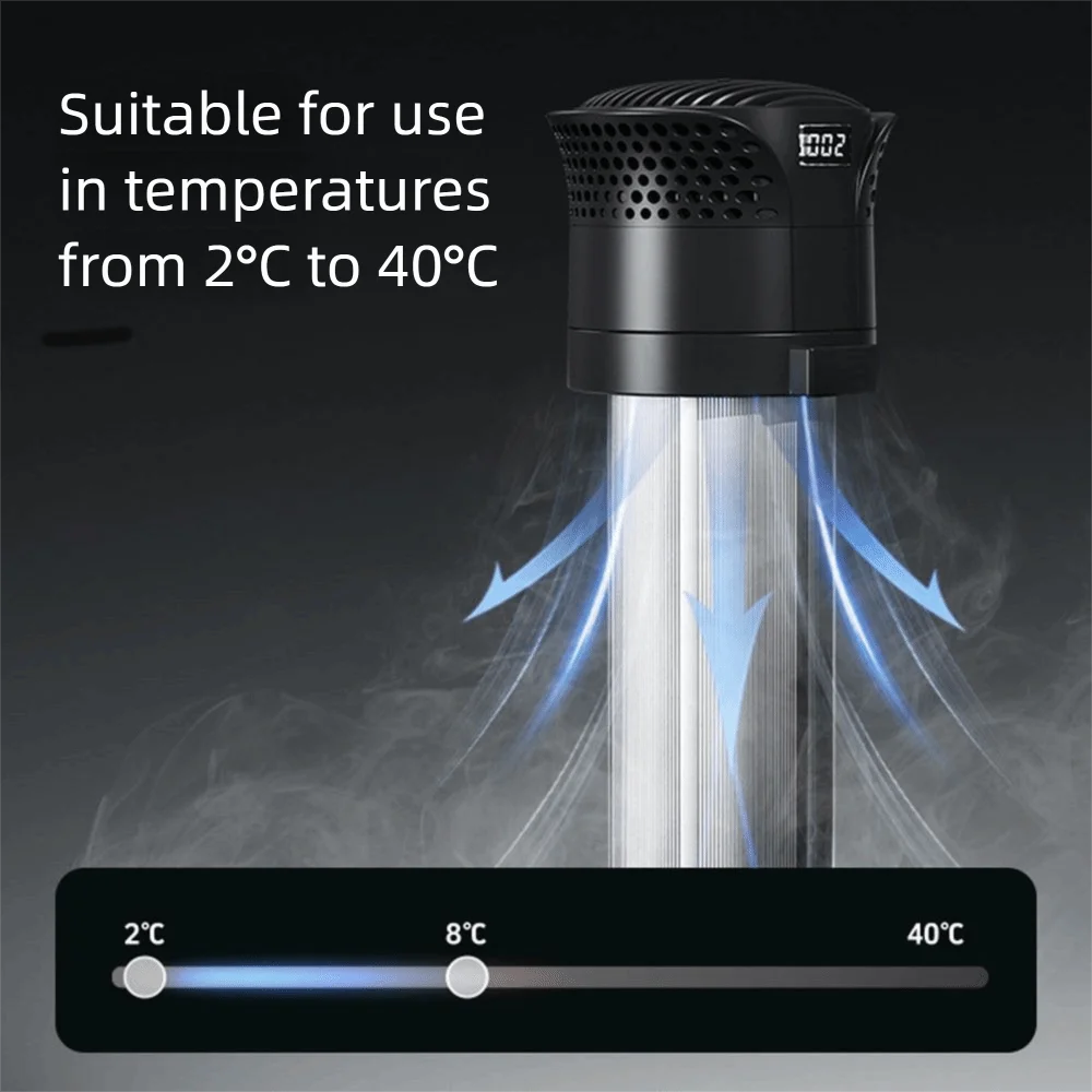Rechargeable Insulin Refrigerated Cup Portable Design Large Capacity Medicine Refrigerator Cup LCD Digital Display
