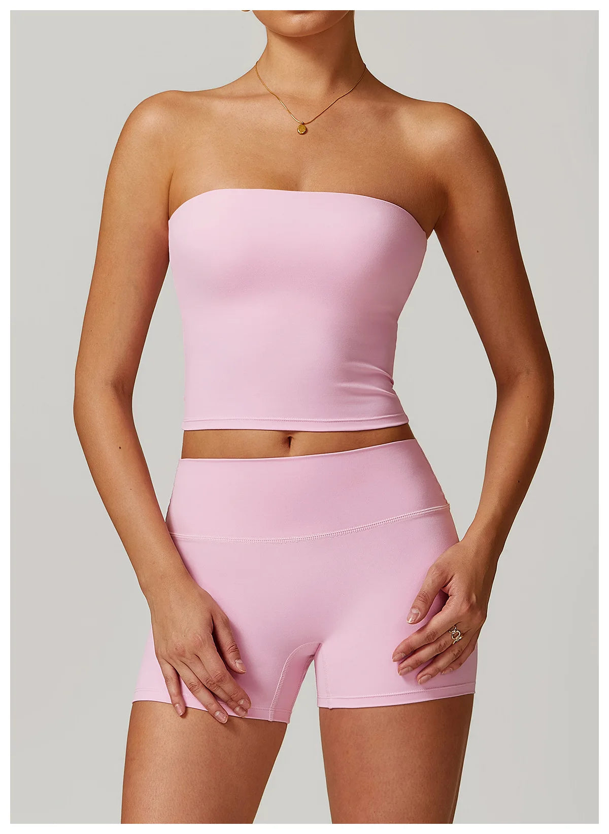 Strapless Yoga Vest for Women Sexy Beautiful Back Sports Bra for Women's Underwear Gym Shock-absorbing Quick Drying Fitness Top