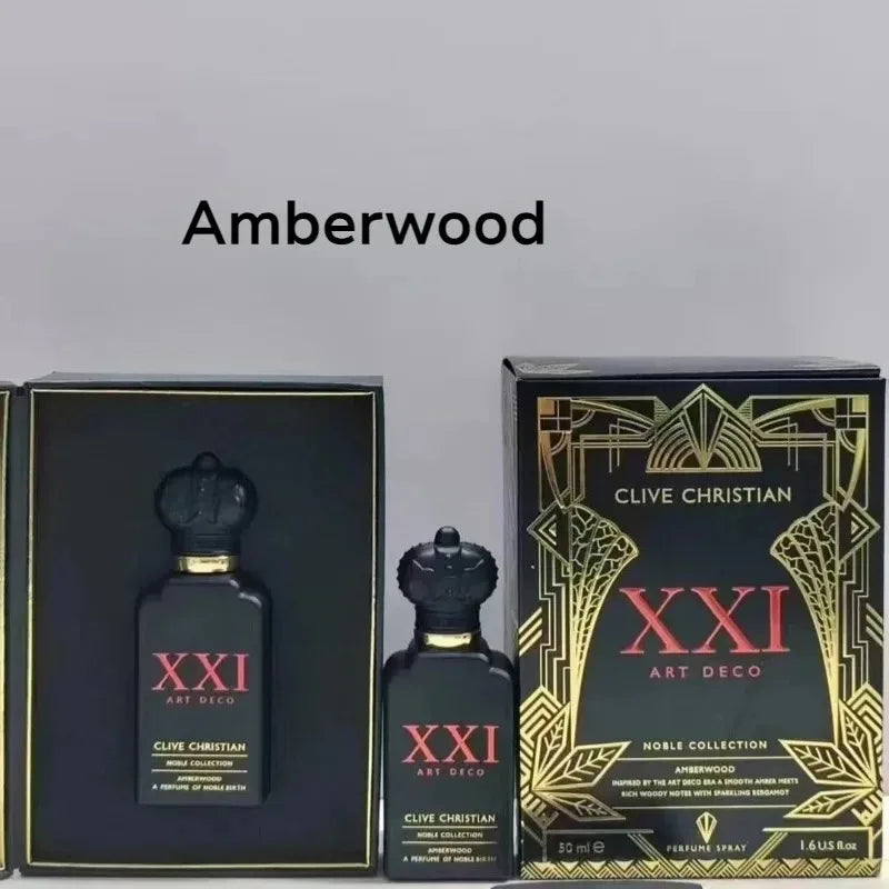 50ml Unisex Eau De Parfum Long Lasting Oriental Floral Chypre Scent with Warm Woody Amber Tobacco Notes Elegant Luxurious Scent