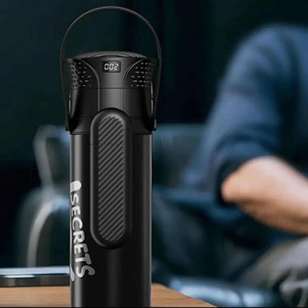 Rechargeable Insulin Refrigerated Cup Portable Design Large Capacity Medicine Refrigerator Cup LCD Digital Display