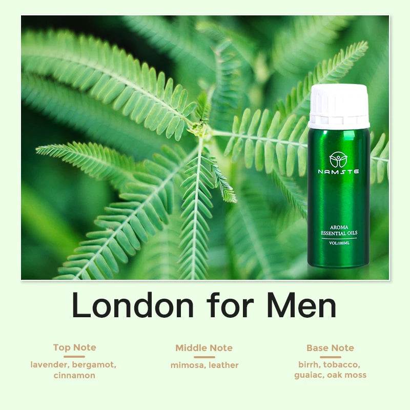 Aroma Diffuser Perfume Fragrance Oil Pure Scented Air Freshener for Scent Diffusers Namste 100ML Essential Oil Diffuser Natural