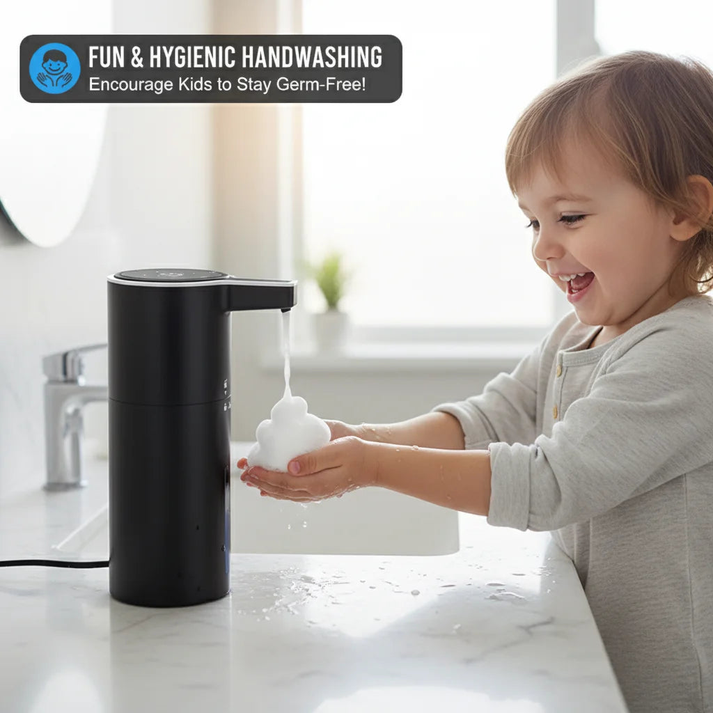 Kitchen Automatic Sensor Dish Soap Dispenser, Electric Liquid Dispenser, Household Touchless Hand Sanitizer Dispenser, Automatic
