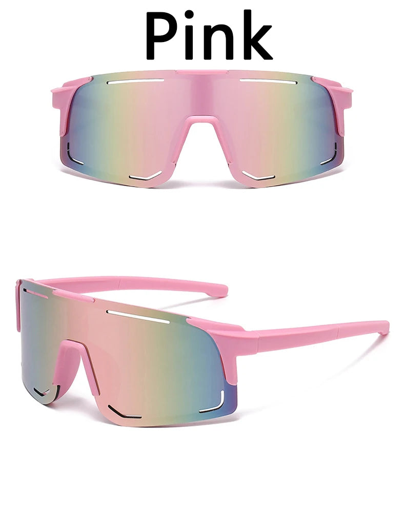 Children's Sunglasses Boy Fashion Trend Outdoor Sport Cycling Sun Glasses Girls UV Protection Colorful Lens Sports Eyewear Kids