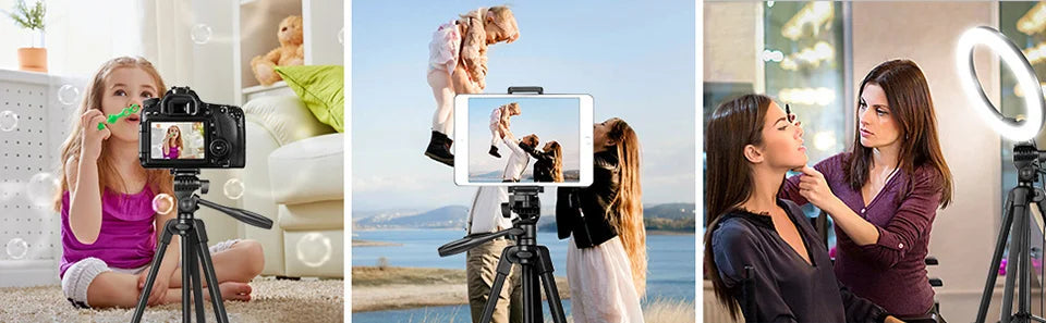Phone Live Tripod Universal Camera Flexible Tripod Stand Phone Holder Lightweight Photography Accessories For Phone DSLR Camera