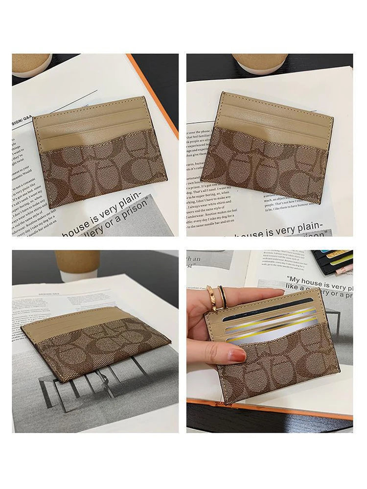 Luxury Design Wallets for Women Multi-Function Card Holder PU Leather Female Small Card Bag Short Women's Pursewallets for women