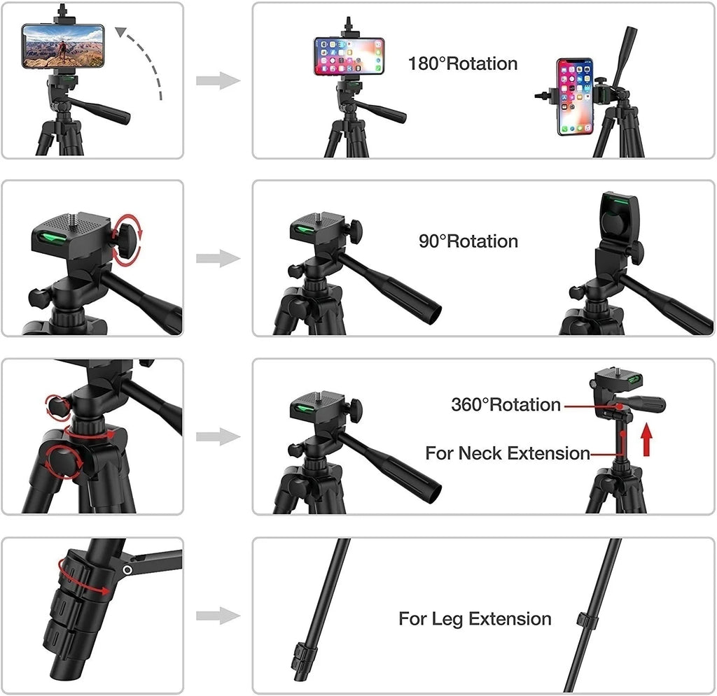 Phone Live Tripod Universal Camera Flexible Tripod Stand Phone Holder Lightweight Photography Accessories For Phone DSLR Camera
