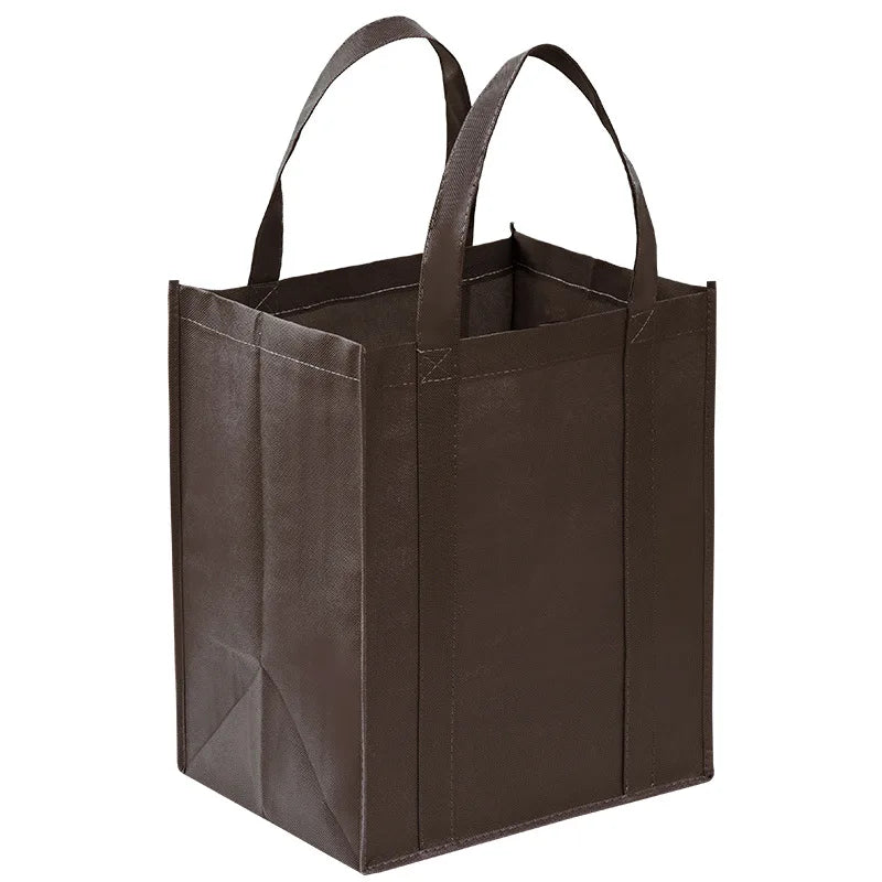 Large Capacity Non-Woven Shopping Bag Foldable Tote Bag Reusable Tote Bags Travel Outdoor Handbag Pouches Storage Organizer