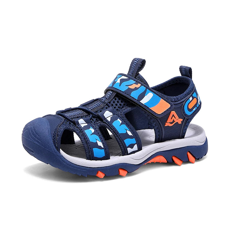 Summer Children Beach Sandals Brand Fashion Sneakers For Girls Size 28-39 Boys Footwear Kids Non-slip Sandalias Baby Shoes