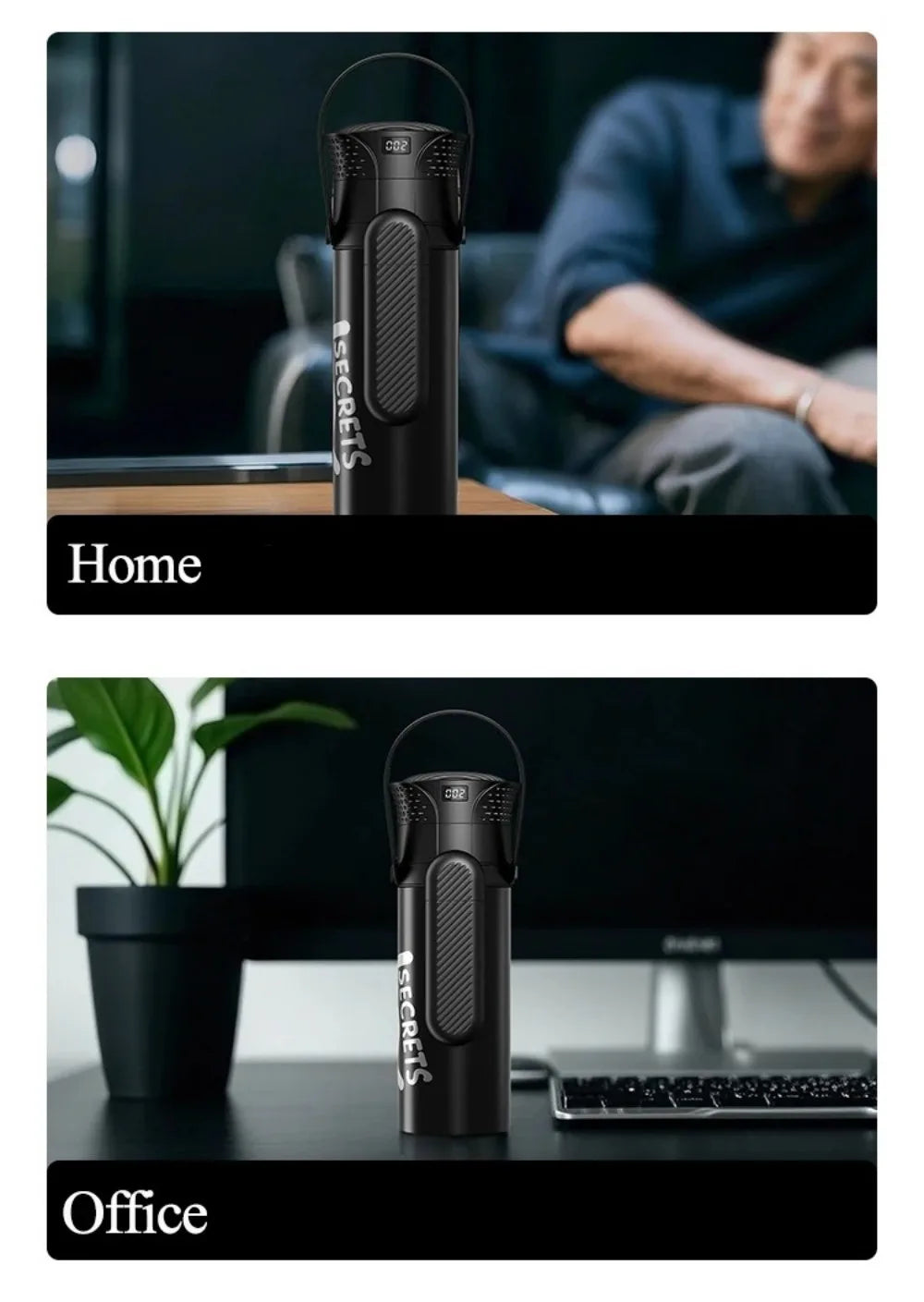 Rechargeable Insulin Refrigerated Cup Portable Design Large Capacity Medicine Refrigerator Cup LCD Digital Display