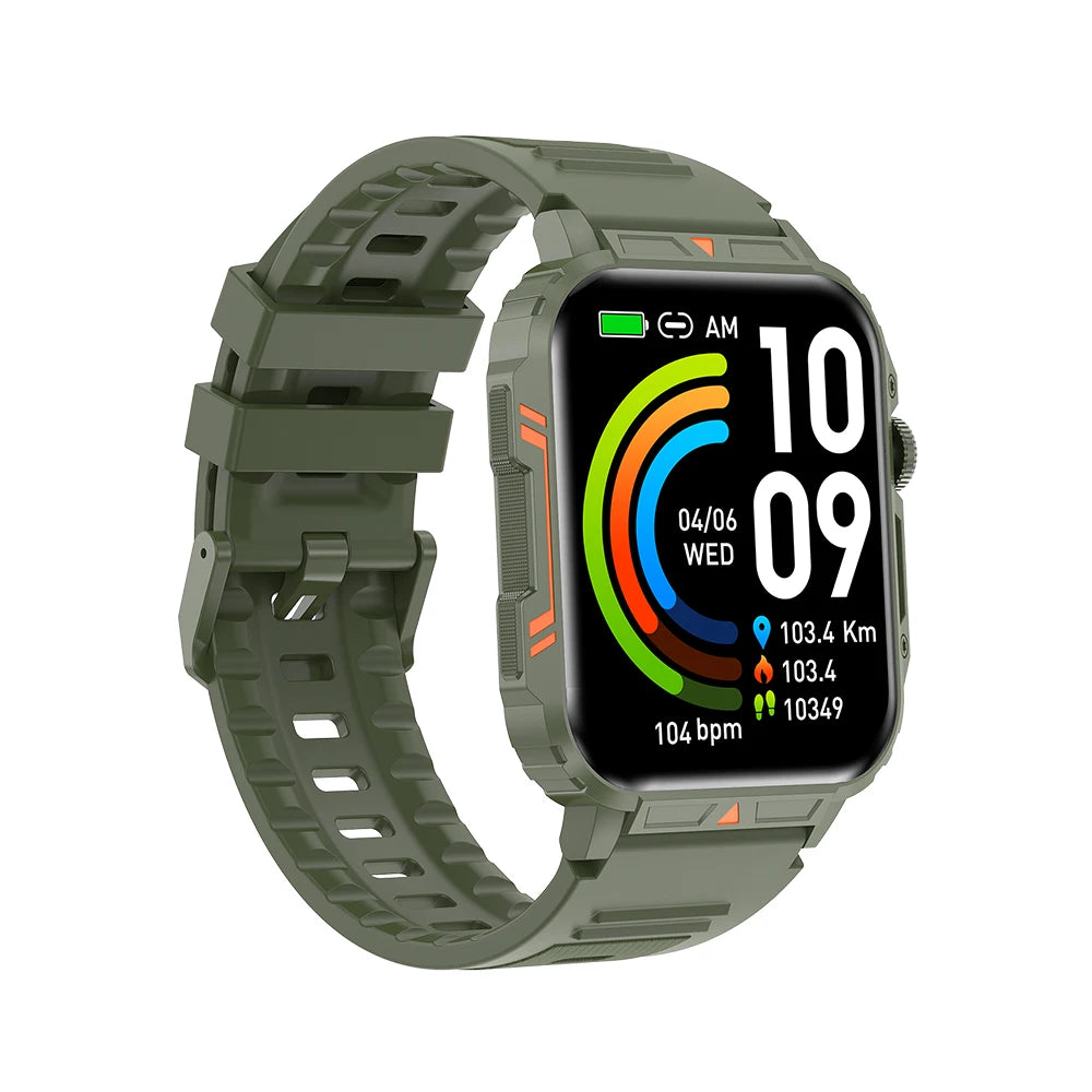 New Smartwatch 1.95 Inch Screen Health Monitoring Watches Android IOS IP68 Waterproof  Sport Fitness Smart Watch For Men Women