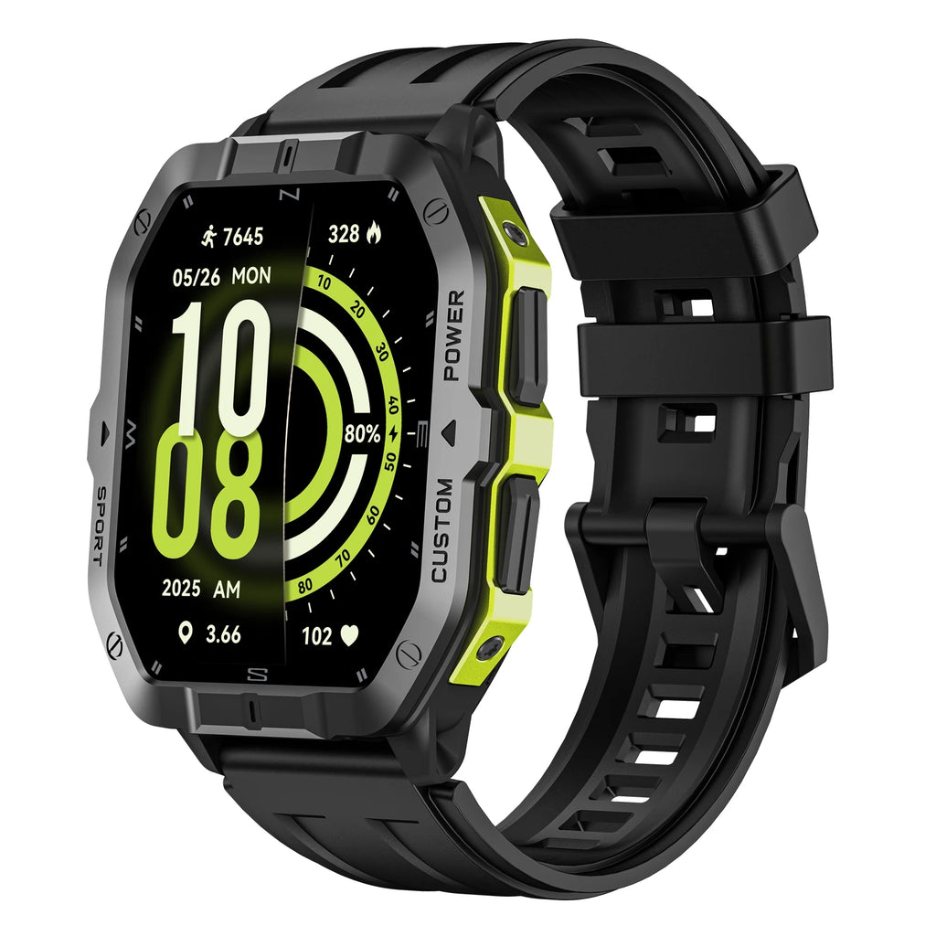 Smart Watch For Men Women Built-in GPS&Compass Barometric Altimeter ST six-axis sensor Altimeter Health Monitoring SOS Function