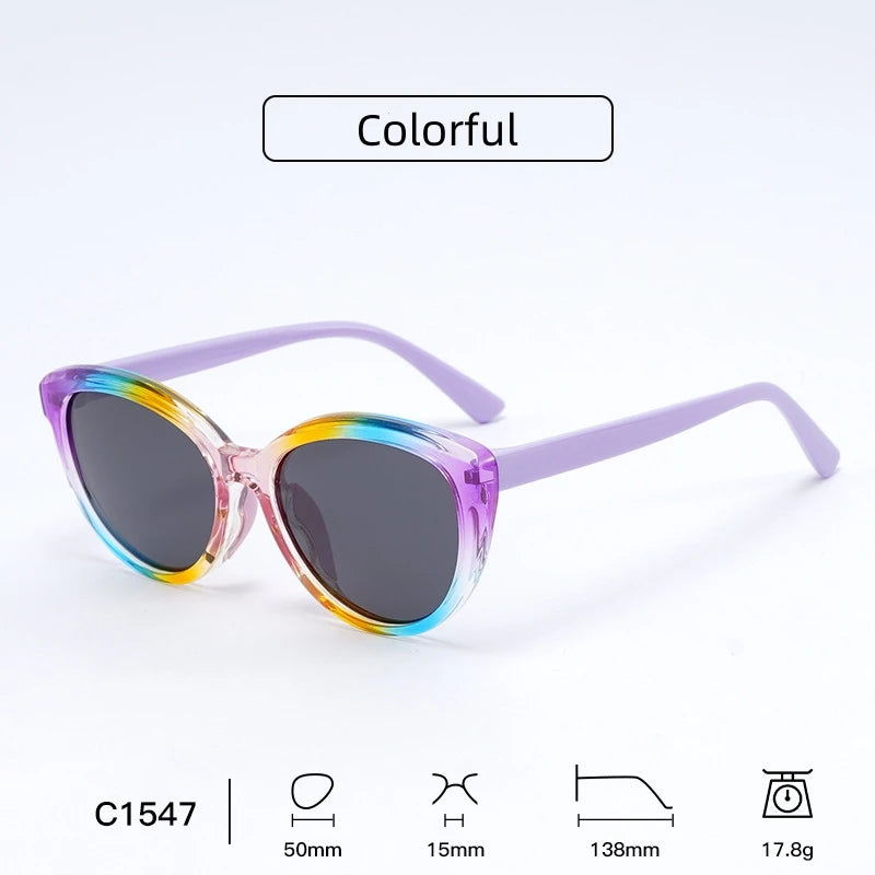 Kids Polarized Sunglasses Lightweight Fashion Sun Glasses For Kids Uv400 Children Sunglasses Flexible Children Polarized Eyewear