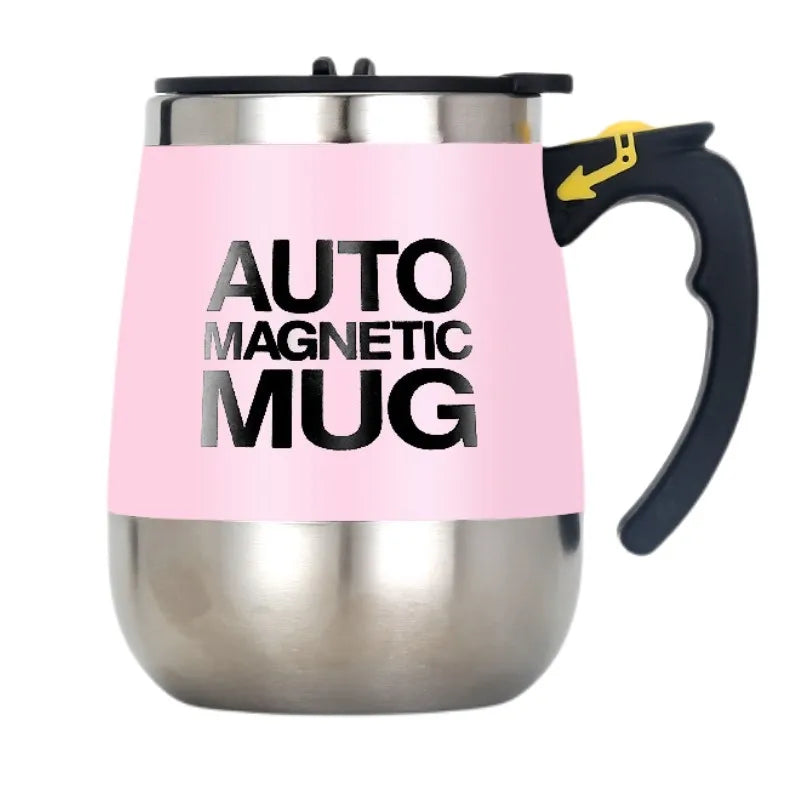 New Automatic Self Stirring Magnetic Mug Stainless Steel Coffee Milk Mixing Cup Creative Blender Smart Mixer Thermal Cups