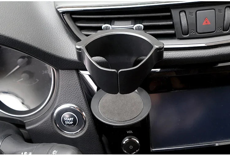 Hot selling car air outlet cup holder, multifunctional beverage cup holder for cars, cup holder