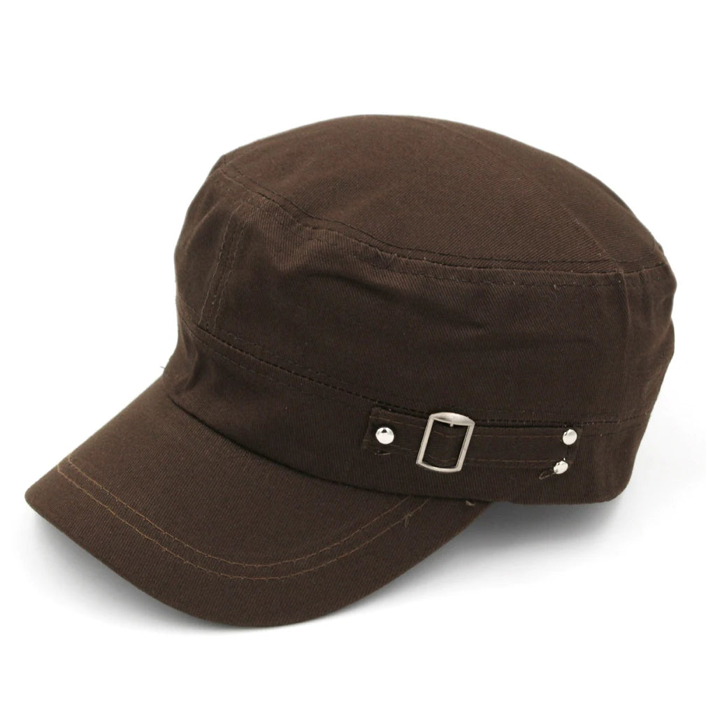 Classic Men'S Women'S Army Cap Cadet Military Patrol Hat Golf Trucker Caps Driving Travel Fishing Hats Outdoor Adjustable