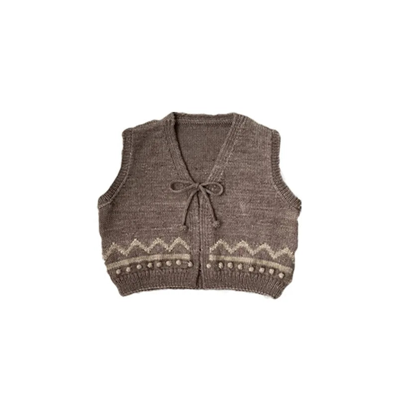 Chidren's Clothes 2025 New Autum Winter Baby Boys Pullover Sweater Knitwear Cardigan Skirts Christmas Girls Princess Dress