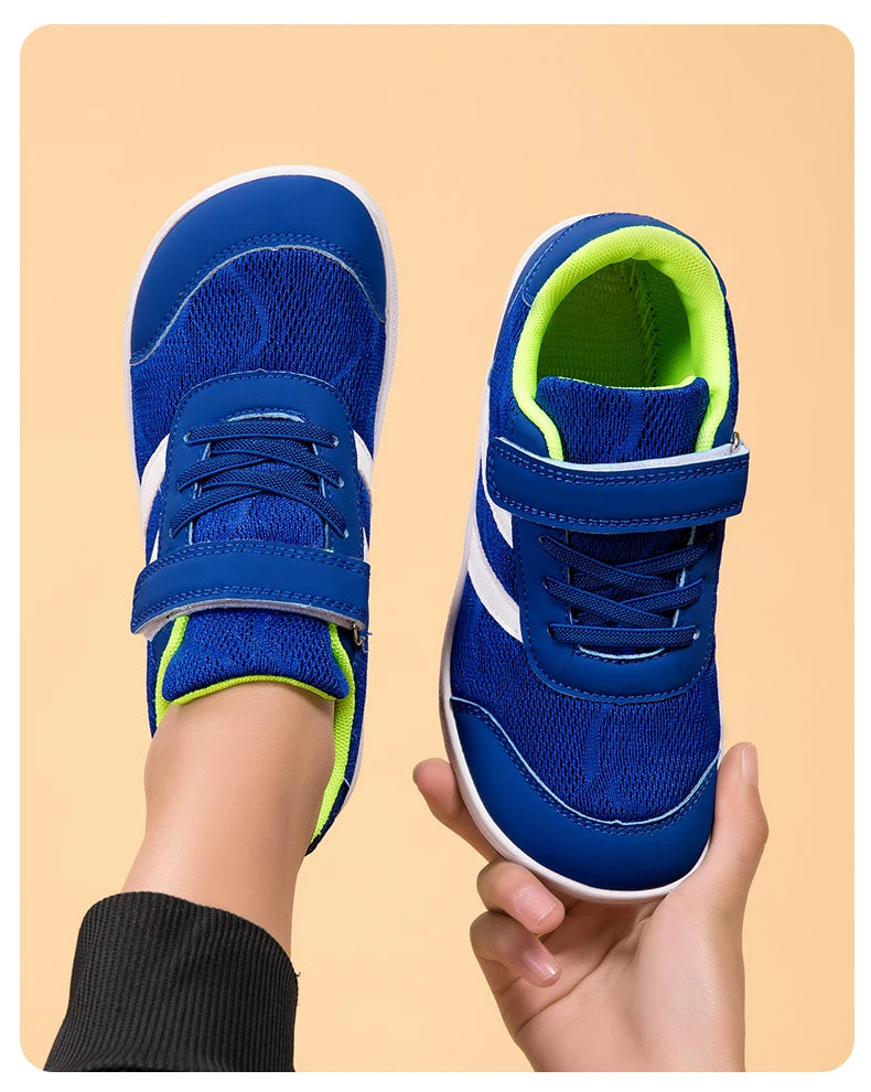 Wide Barefoot Shoes For Small/Large/Children/Simple Sports Shoes For Boys/Girls/Splay Natural/Light Sports Shoes For Girls Boys