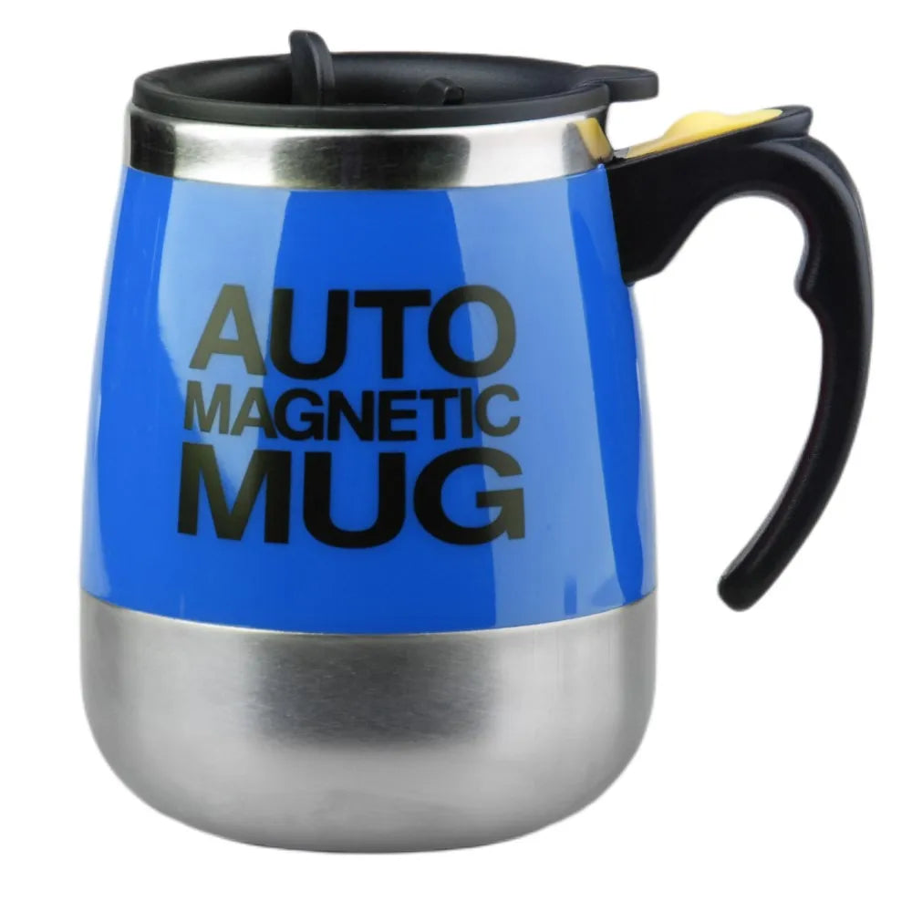 New Automatic Self Stirring Magnetic Mug Stainless Steel Coffee Milk Mixing Cup Creative Blender Smart Mixer Thermal Cups