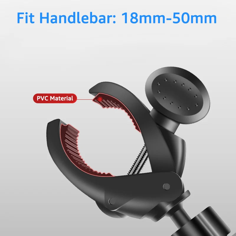 Untoom Universal Bike Phone Holder Handlebar Stand Motorcycle Bicycle Phone Mount for iPhone 15 14 Pro Max Xiaomi GPS Brackets
