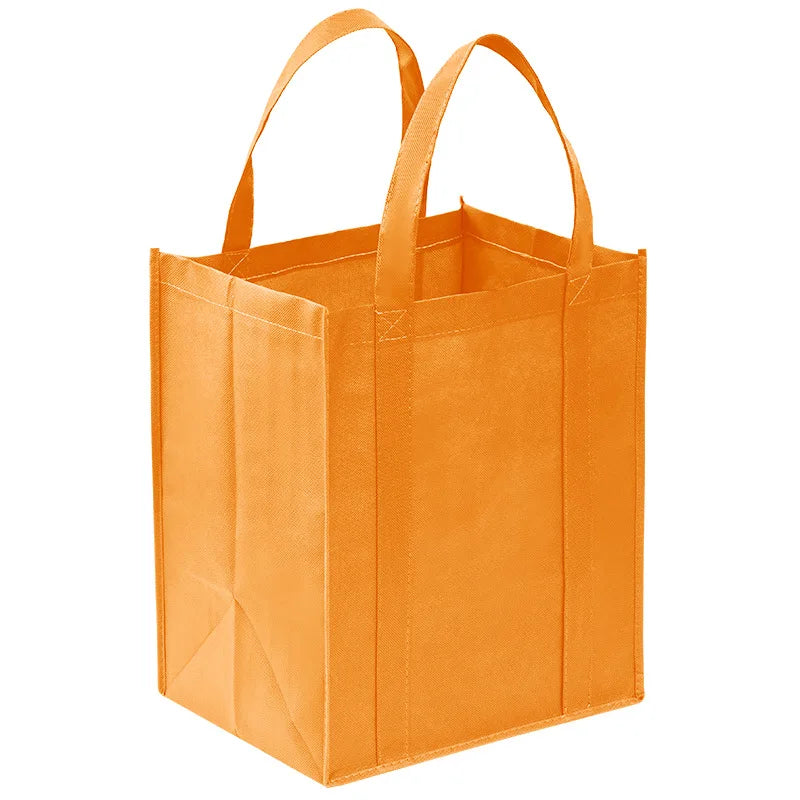 Large Capacity Non-Woven Shopping Bag Foldable Tote Bag Reusable Tote Bags Travel Outdoor Handbag Pouches Storage Organizer