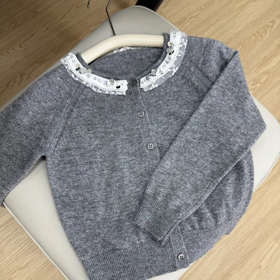 Chidren's Clothes 2025 New Autum Winter Baby Boys Pullover Sweater Knitwear Cardigan Skirts Christmas Girls Princess Dress