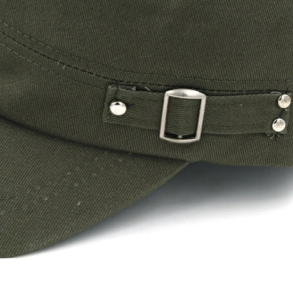 Classic Men'S Women'S Army Cap Cadet Military Patrol Hat Golf Trucker Caps Driving Travel Fishing Hats Outdoor Adjustable