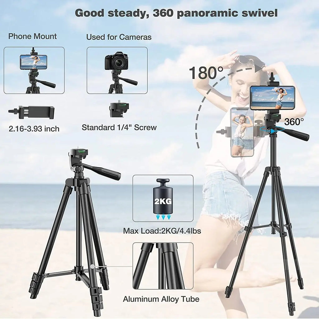 Phone Live Tripod Universal Camera Flexible Tripod Stand Phone Holder Lightweight Photography Accessories For Phone DSLR Camera