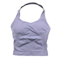 Women Sports Yoga Vest Running Gym Top Fitness Quick-Dry Workout Vest High Elastic Yoga Tank Top Gym Seamless Workout Sports Bra