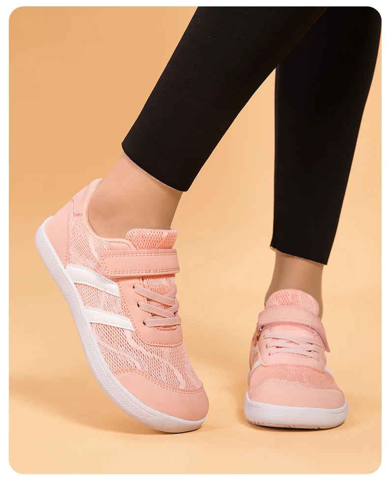 Wide Barefoot Shoes For Small/Large/Children/Simple Sports Shoes For Boys/Girls/Splay Natural/Light Sports Shoes For Girls Boys