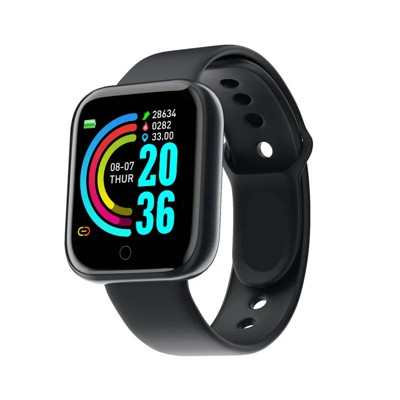 Smart Watch Y68 Men Women Wristwatches D20 Smartwatch Electronic Clock Fitness Monitor Birthday Gift For Xiaomi Huawei Bracelet