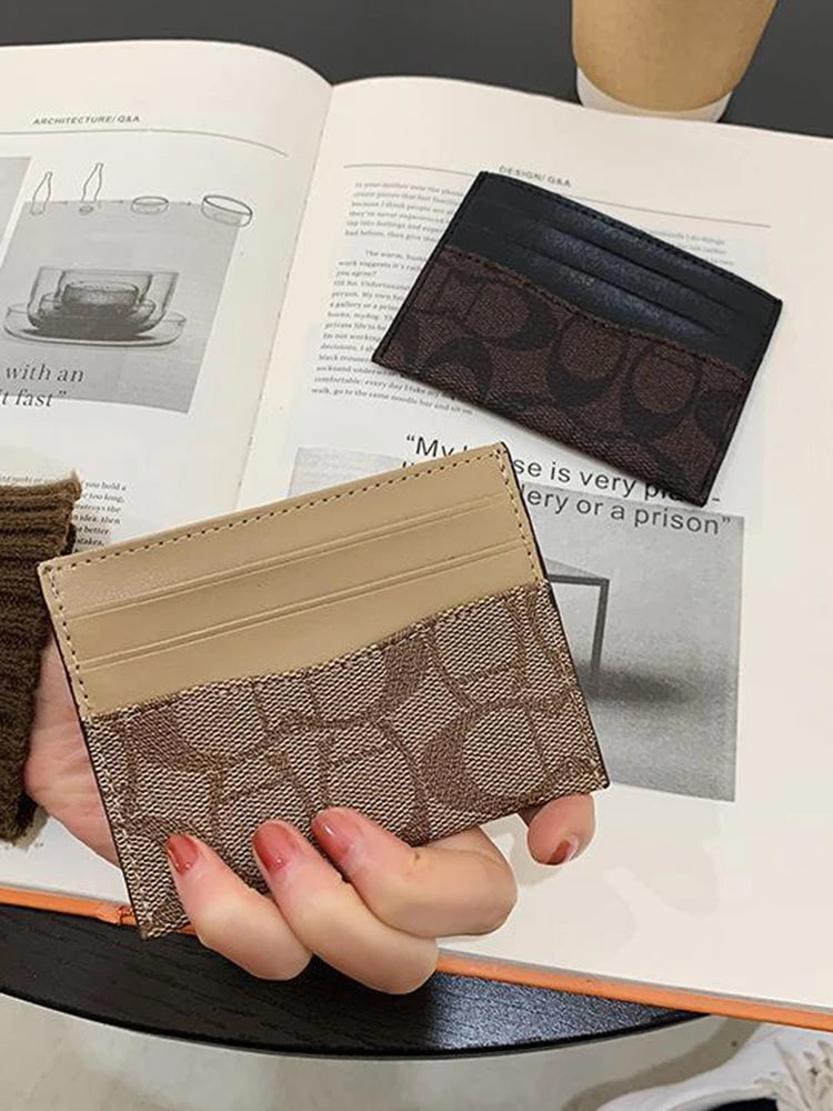 Luxury Design Wallets for Women Multi-Function Card Holder PU Leather Female Small Card Bag Short Women's Pursewallets for women