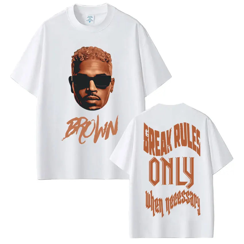 Rapper Chris Brown Usher Raymond 2026 Tour T Shirt Men Women