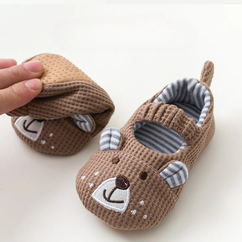 Spring and Summer Cartoon Toddler Shoes 2026 New Floor Shoes Wear-resistant Home Shoes
