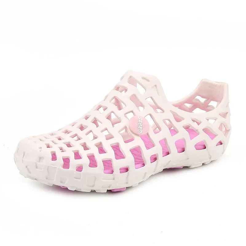 Summer Men Water Shoes Breathable Beach Sandals Upstream Water Shoes Women's Quick-drying Hollow Slippers Aqua Shoes