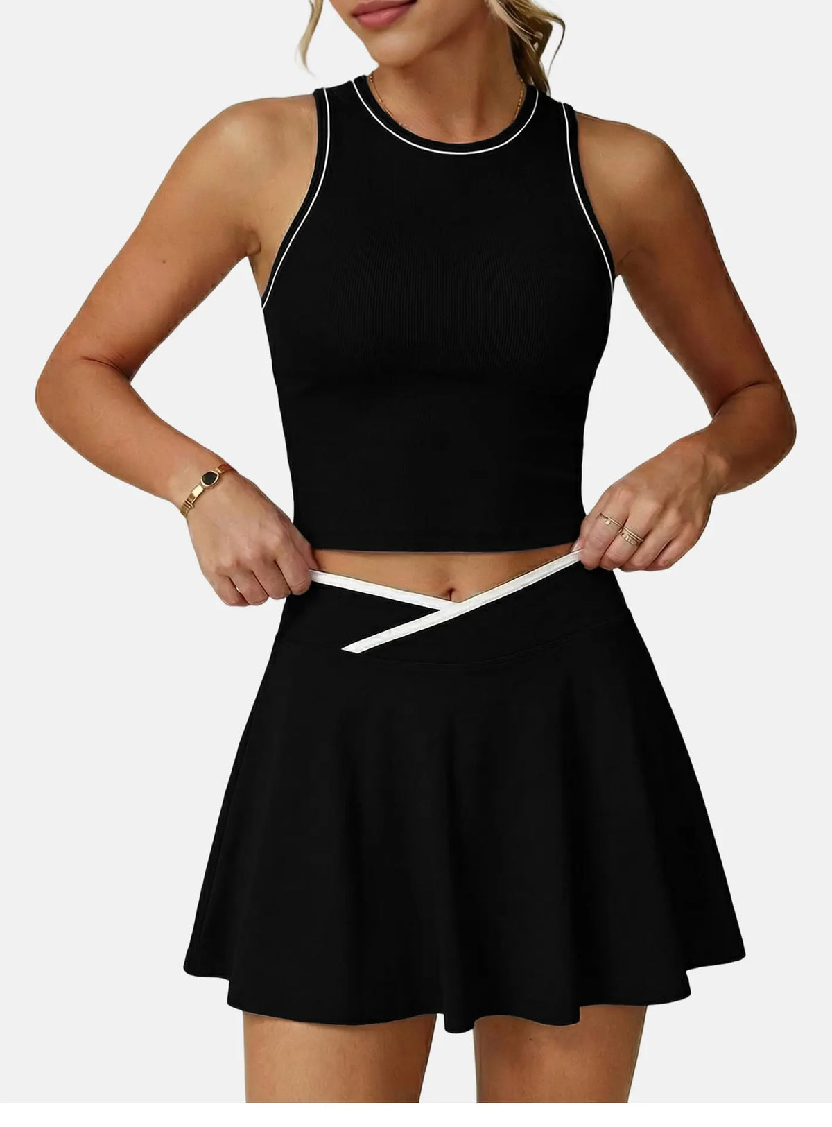 Women Yoga Vest High Elasticity Quick Drying Sleeveless Solid Sports Vest Gym Fitness Workout Athleticwear