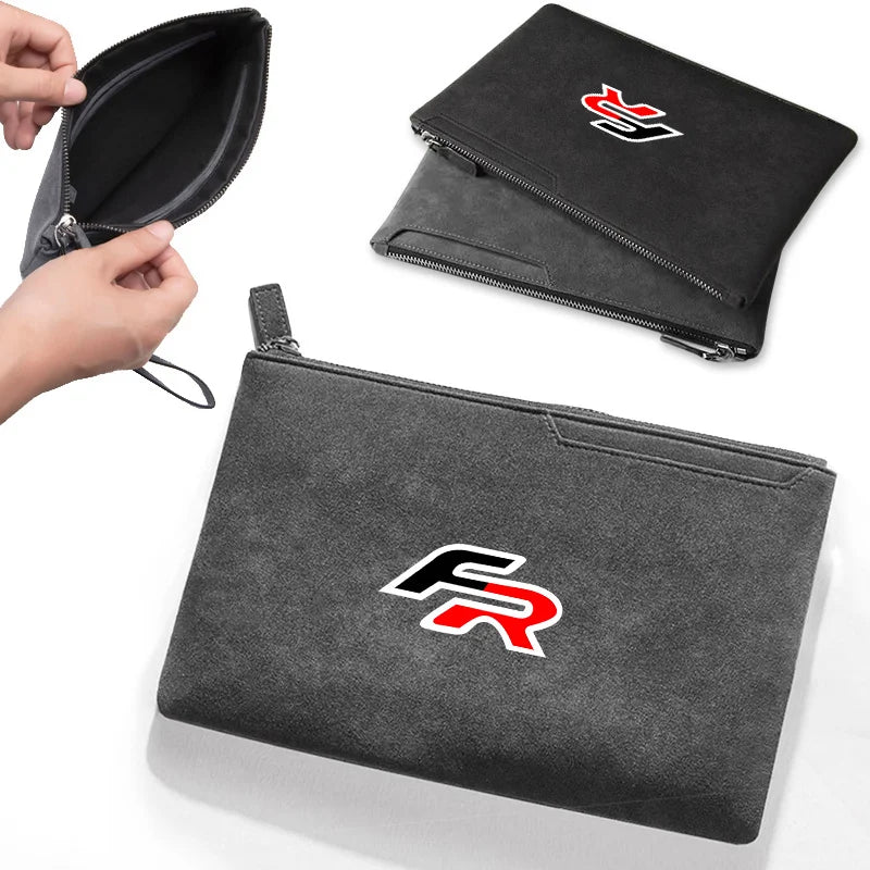 High-end Handbags Men's Mobile Phone Bags Hand-held Bags Business Envelope Bags Casual Men's Cloth Bags For Seat FR Cuper Leon