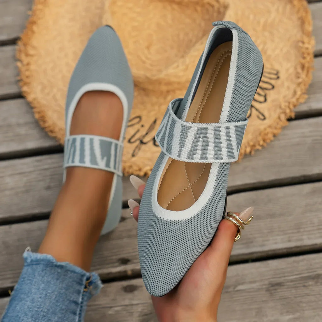 Women Flat Shoes Summer New Fashion Designer Loafers Comfortable Non-Slip Flat Shoes for Women Daily Casual Low-top Sneakers