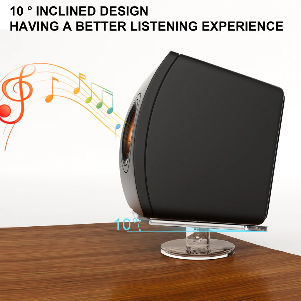 Acrylic desktop stand For KEF LS50 META/META/LSX home smart audio desktop decoration stand,bookshelf speaker base storage rack