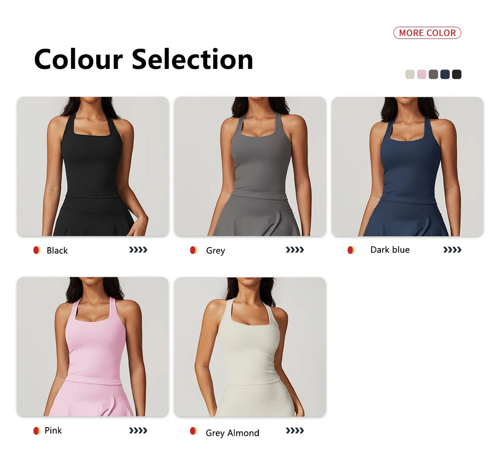 Shockproof Yoga Vest Running Gym Tank Top Women Fitness Quick-Dry Workout Vest Female Sports Sleeveless Top Women