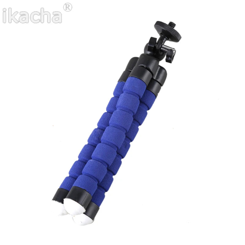 Tripod for Phone Flexible Sponge Octopus Mini Tripod for IPhone Mini Camera Tripod Phone Holder Clip Stand